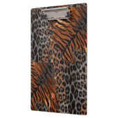 Leopardenledermode Klemmbrett (Links)