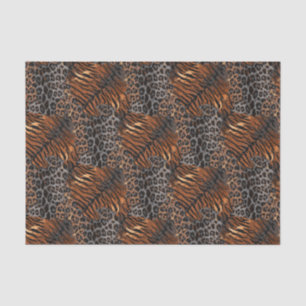 Leopardenledermode Seidenpapier