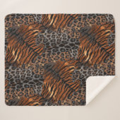 Leopardenledermode Sherpadecke (Vorderseite (Horizontal))