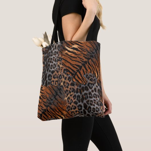 Leopardenledermode Tasche (Von Nahem)