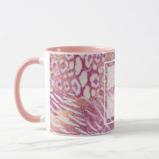 Leopardenledermode Tasse (Links)