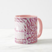 Leopardenledermode Tasse (VorderseiteRechts)