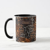 Leopardenledermode Tasse (Links)