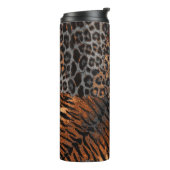 Leopardenledermode Thermosbecher (Nach links gedreht)