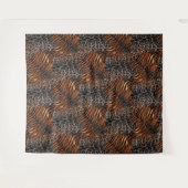 Leopardenledermode Wandteppich (Vorderseite (Horizontal))