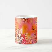 Leopardenleopard, abstrakt, animalisch kaffeetasse (Mittel)