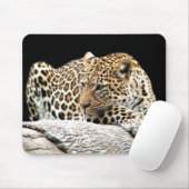 Leopardenmousepad Mousepad (Mit Mouse)