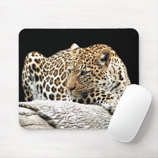 Leopardenmousepad Mousepad (Mit Mouse)