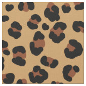 Leopardenmuster braun und gelb stoff (Nahaufnahme)