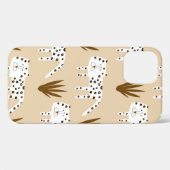Leopardenmuster Case-Mate iPhone Hülle (Rückseite (Horizontal))