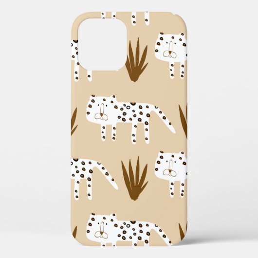Leopardenmuster Case-Mate iPhone Hülle (Rückseite)