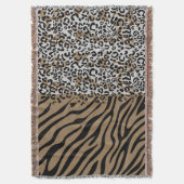Leopardenmuster Decke (Vorderseite Vertikal)
