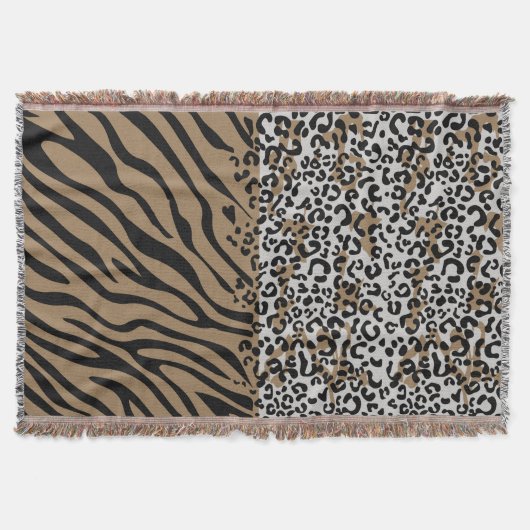 Leopardenmuster Decke (Vorderseite)