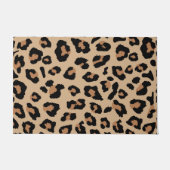 Leopardenmuster Fußmatte (Vorderseite)
