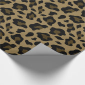 Leopardenmuster Geschenkpapier (Ecke)