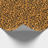 Leopardenmuster Geschenkpapier (Ecke)