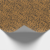 Leopardenmuster Geschenkpapier (Ecke)