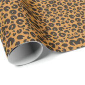 Leopardenmuster Geschenkpapier (Rolleneckpunkt)