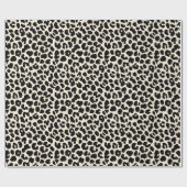 Leopardenmuster Geschenkpapier (Flach)