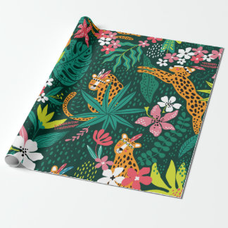 Leopardenmuster Geschenkpapier
