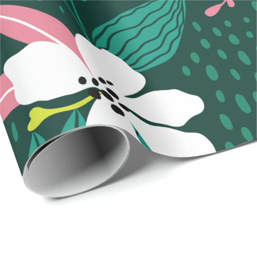 Leopardenmuster Geschenkpapier (Rolleneckpunkt)