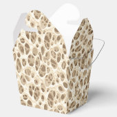 Leopardenmuster Geschenkschachtel (Geöffnet)