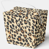 Leopardenmuster Geschenkschachtel (Rückseite)