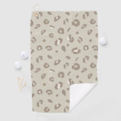 Leopardenmuster Golfhandtuch (Insitu)