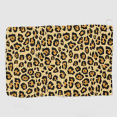 Leopardenmuster golfhandtuch (Horizontal)