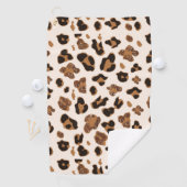 Leopardenmuster Golfhandtuch (Insitu)