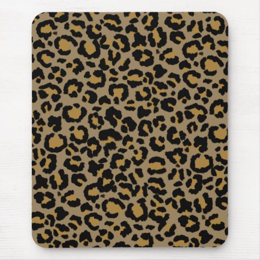 Leopardenmuster in Natur 2 Mousepad (Vorne)