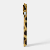Leopardenmuster iPhone 15 Hülle (Linke Seite)