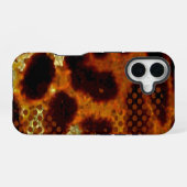 Leopardenmuster iPhone 16 Hülle (Rückseite (Horizontal))
