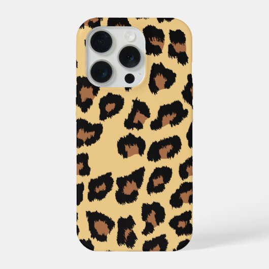 Leopardenmuster iPhone hülle (Rückseite)