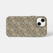 Leopardenmuster iPhone Hülle (Rückseite (Horizontal))