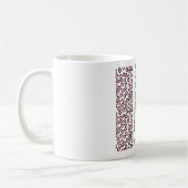 Leopardenmuster Kaffeetasse (Links)
