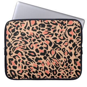 Leopardenmuster Laptopschutzhülle