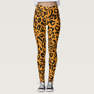 Leopardenmuster Leggings