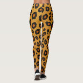 Leopardenmuster Leggings (Rückseite)