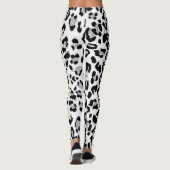 Leopardenmuster Leggings (Rückseite)