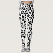 Leopardenmuster Leggings (Vorderseite)