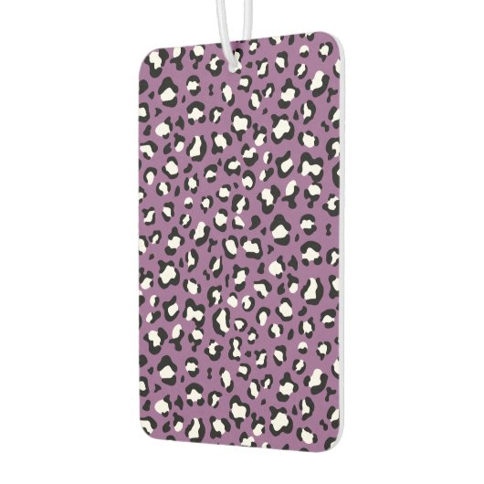 Leopardenmuster, Leoparden, Lila Leopard Autolufterfrischer (Links)