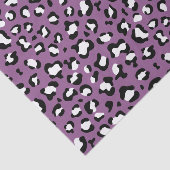 Leopardenmuster, Leoparden, Lila Leopard Seidenpapier (Ausschnitt)