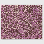 Leopardenmuster, Leopardrucke, Tierdruck, Geschenkpapier (Flach)