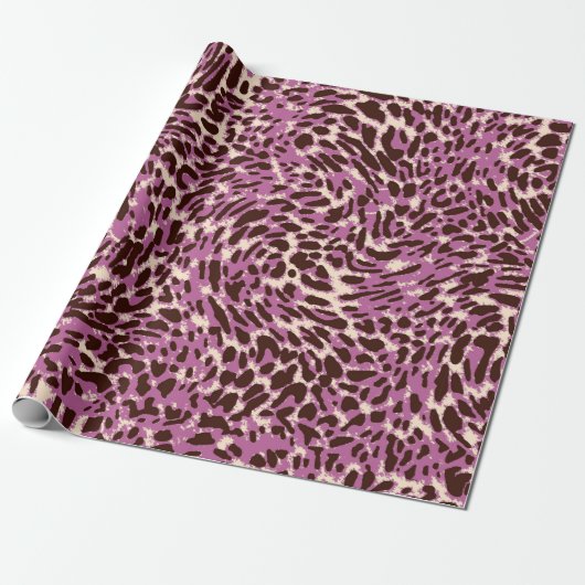 Leopardenmuster, Leopardrucke, Tierdruck, Geschenkpapier (Ungerollt)