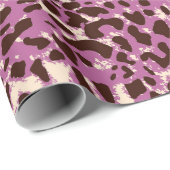 Leopardenmuster, Leopardrucke, Tierdruck, Geschenkpapier (Rolleneckpunkt)