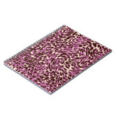 Leopardenmuster, Leopardrucke, Tierdruck, Notizblock (Linke Seite)
