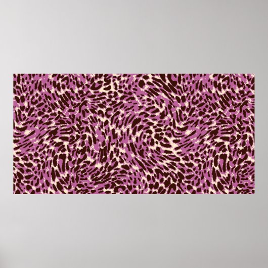 Leopardenmuster, Leopardrucke, Tierdruck, Poster (Vorne)