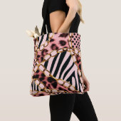 Leopardenmuster, Leopardrucke, Tierdruck, Tasche (Von Nahem)
