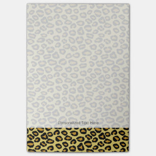 Leopardenmuster Post-it Klebezettel